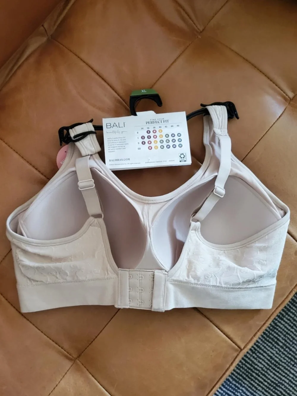 Bali Women's Beautifully You Seamless Wireless Bra - Nude Color - XL